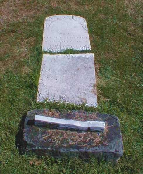 Eleazer's tombstone